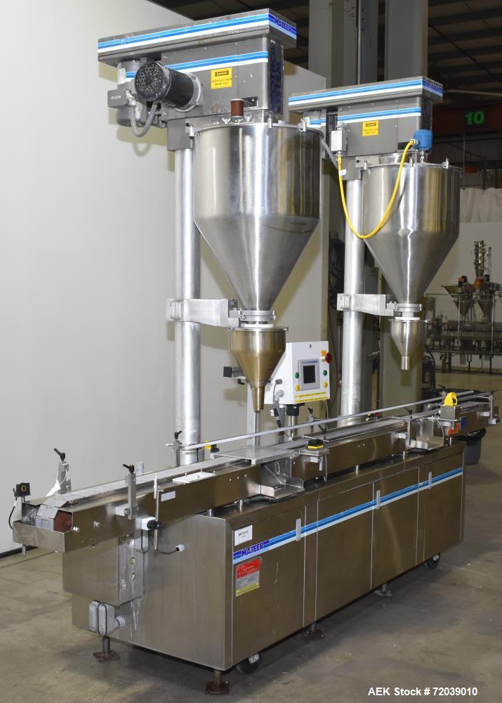 Barry-Wehmiller (Mateer) 4900 Dual Head Semi-Automatic Filler